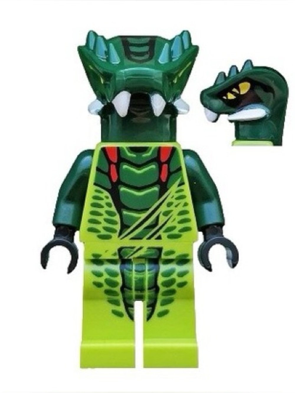 LEGO® Ninjago ©2012 "Lizaru" Minifig From Set 9557 Rise Of The Snakes Rare!